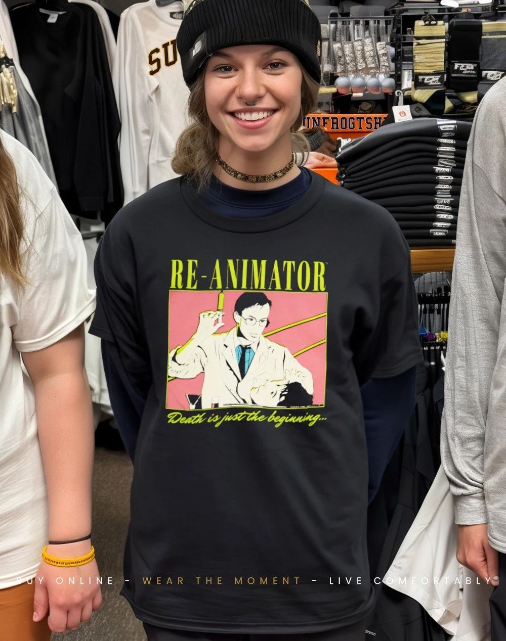 Re-Animator death is just the beginning shirt