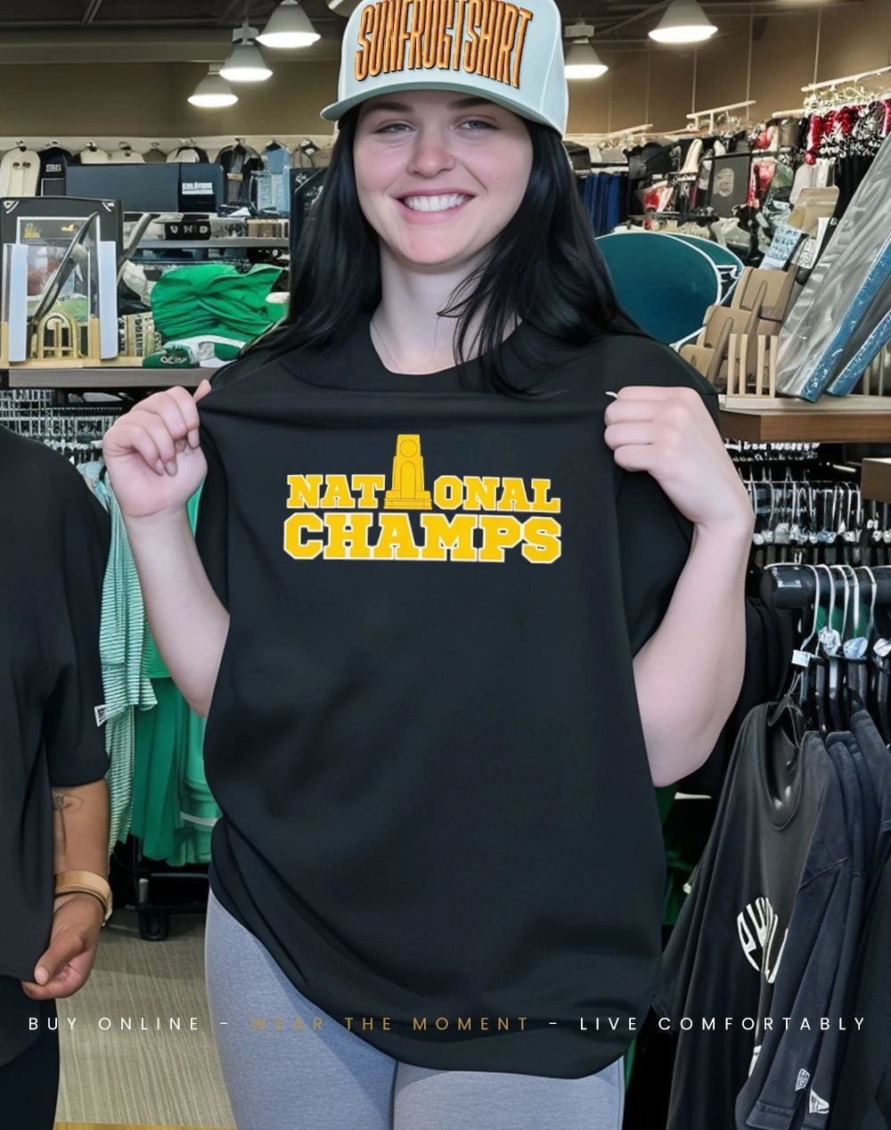 Michigan Wolverines ’26 National Champions trophy shirt