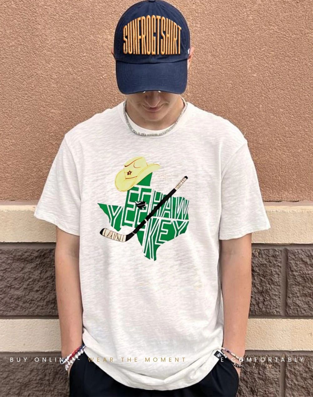 Dallas Hockey Map graphic shirt