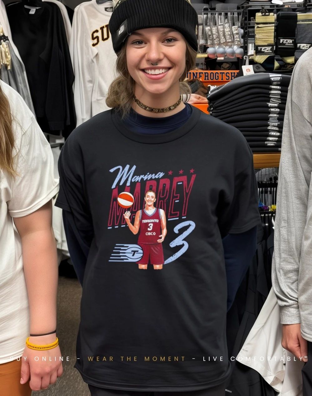 Marina Mabrey Toronto Tempo Player Pose shirt