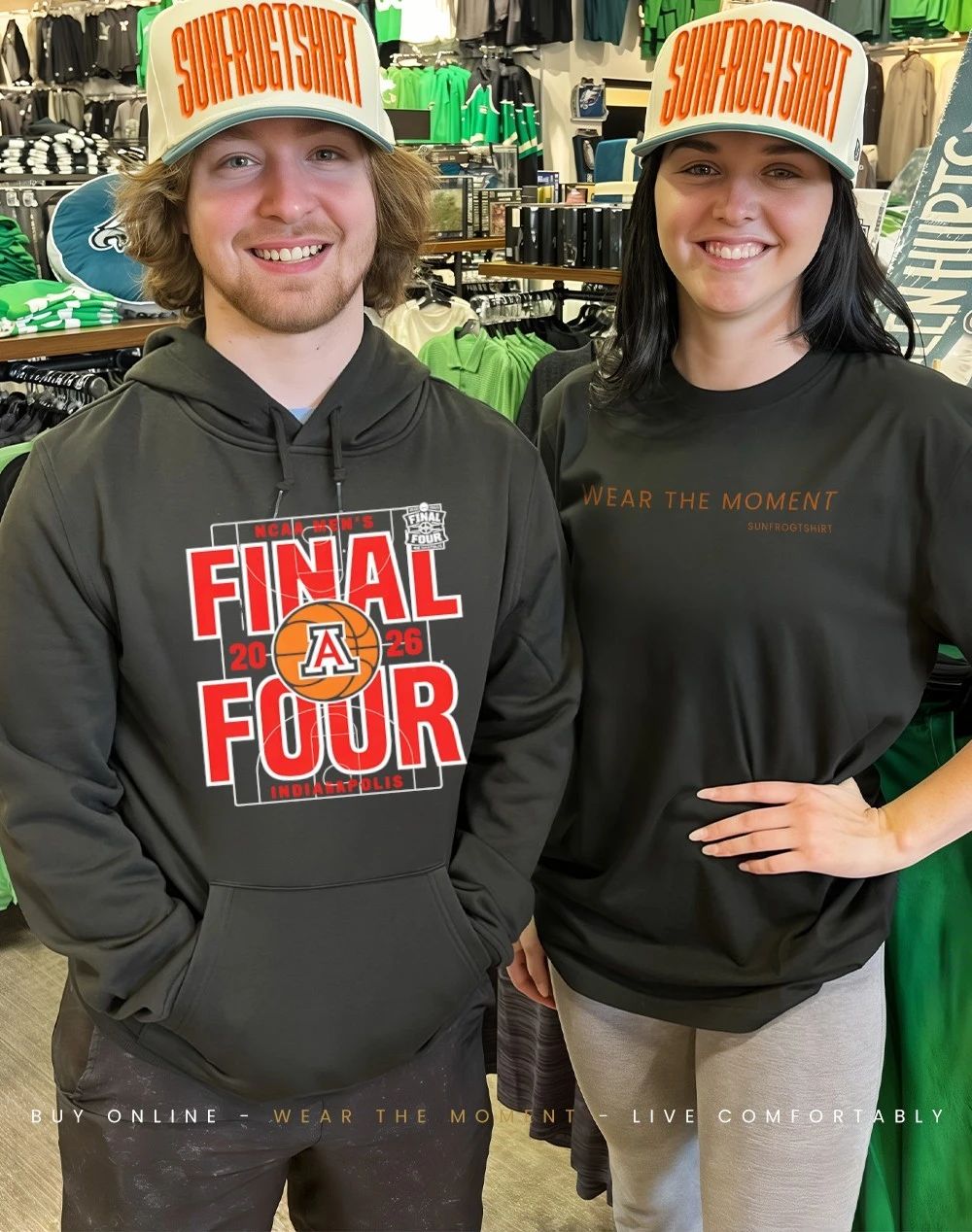 Arizona Wildcats Final Four 2026 NCAA Men’s March Madness Indianapolis shirt