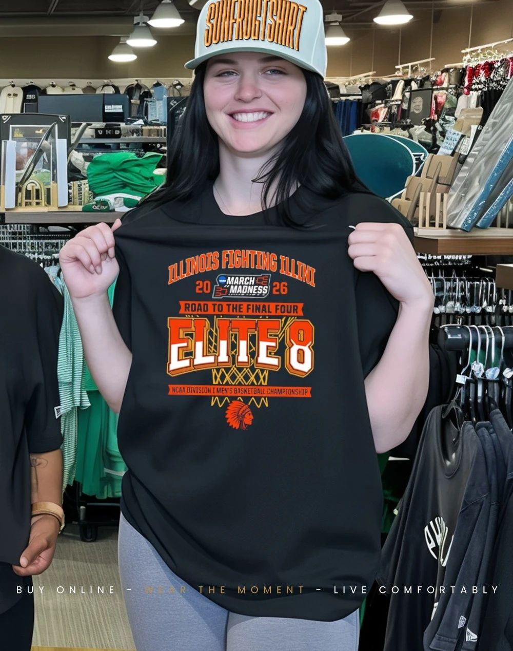 Illinois Fighting Illini 2026 NCAA Tournament Elite 8 March Madness shirt