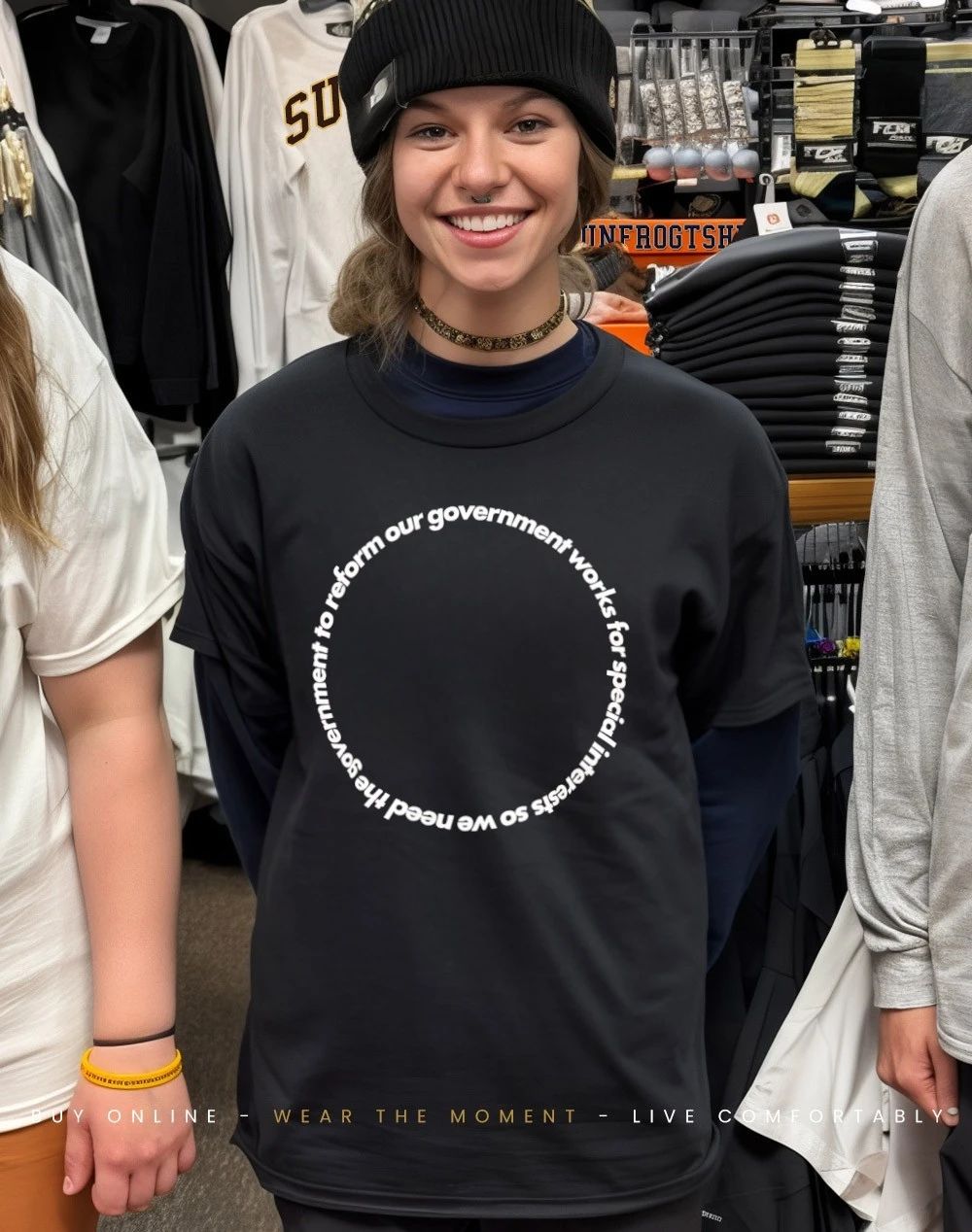Our Government Circular Logic shirt