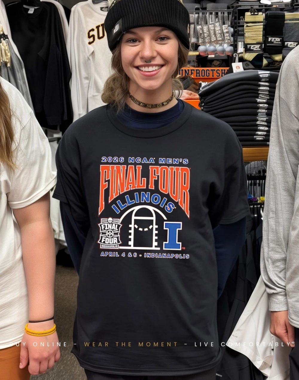Illinois Basketball 2026 NCAA Men’s Final Four Adult shirt