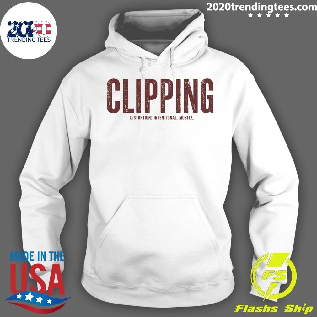 Clipping Distortion Intentional Mostly Shirt