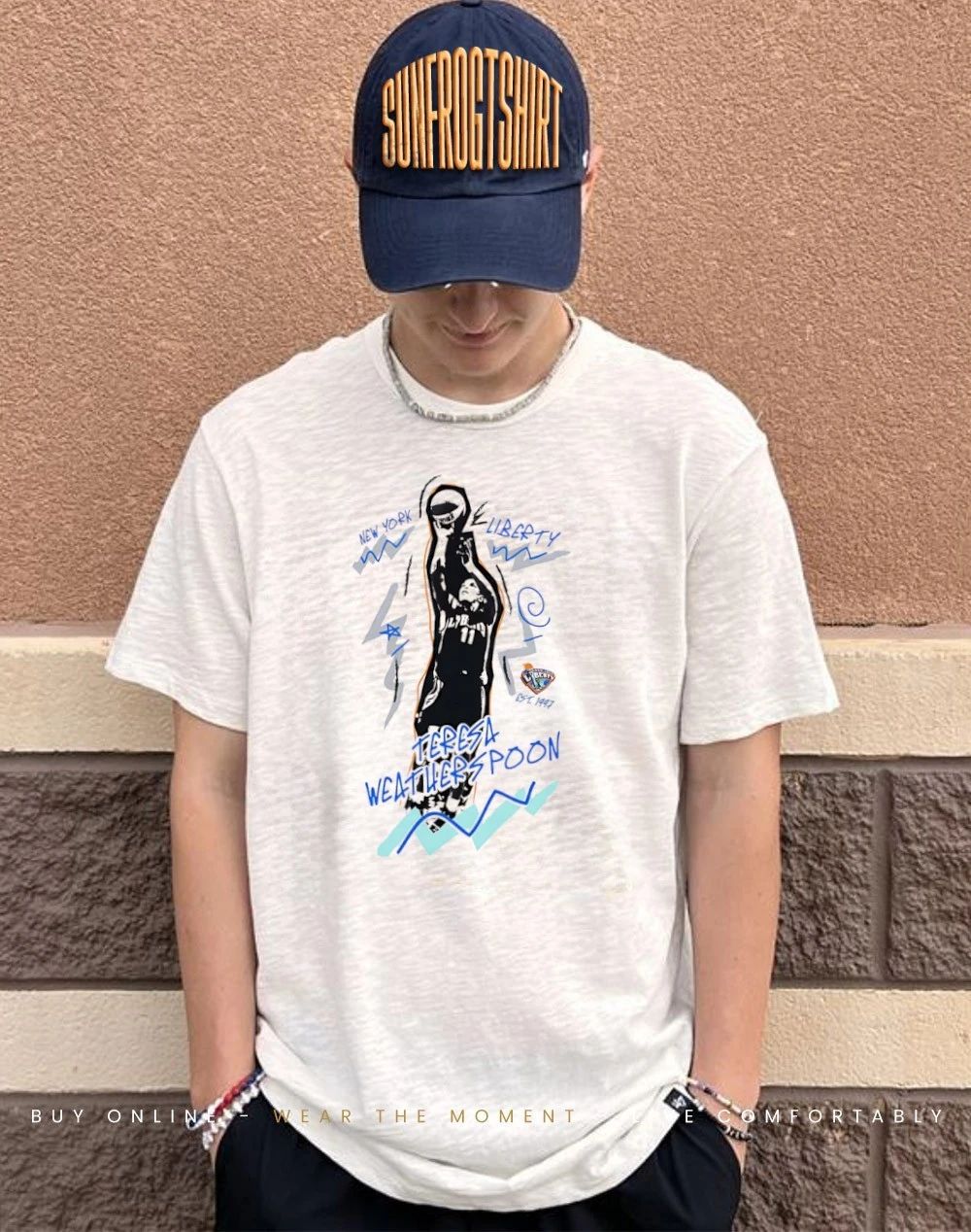New York Liberty Teresa Weatherspoon Chalked Up shirt