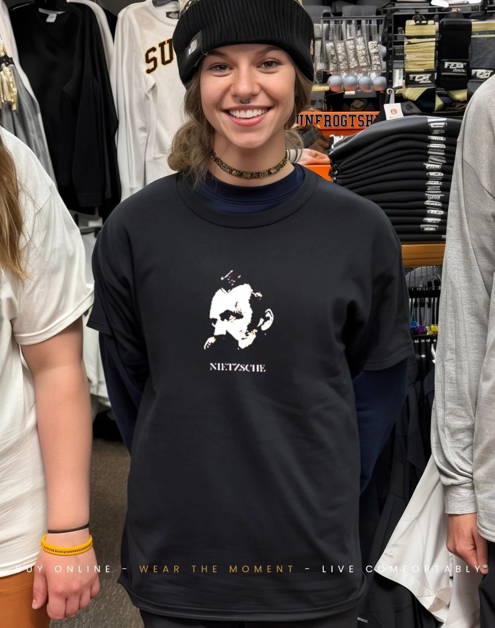 Nietzsche Silhouette shirt