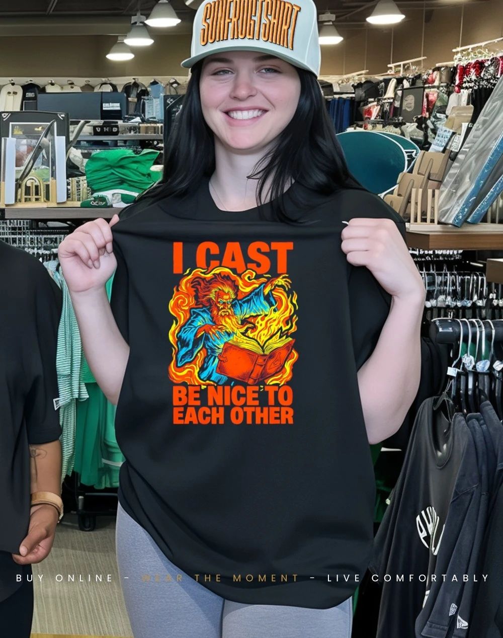 Wizard I Cast Be Nice To Each Other shirt
