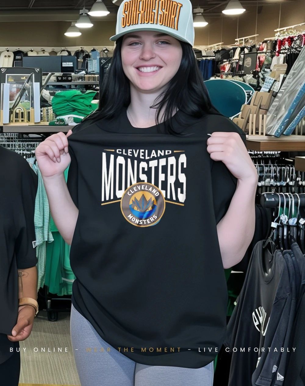 Cleveland Monsters Full Fandom logo shirt