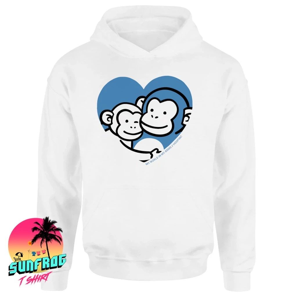 My world in my arms punchi monkeys shirt