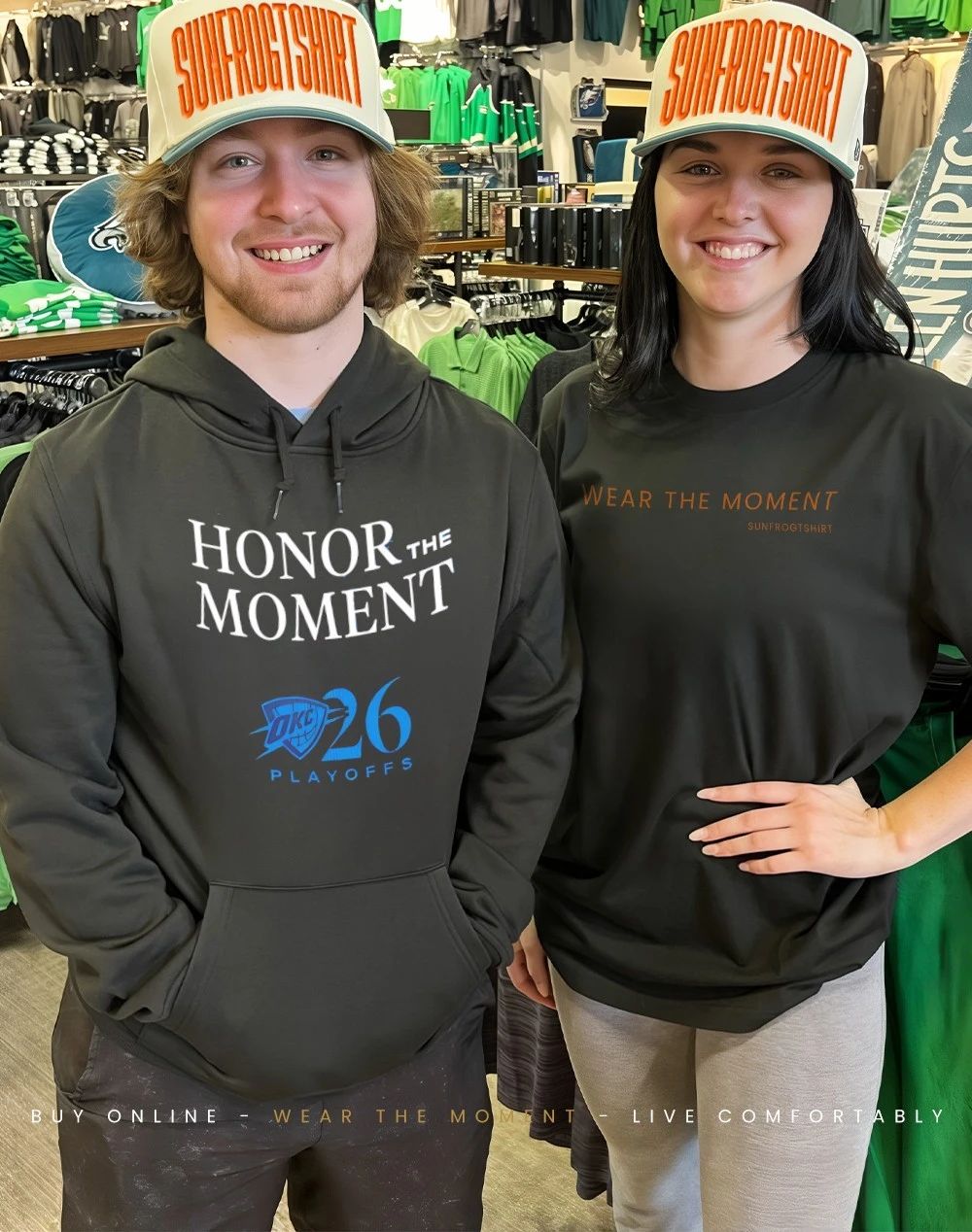 OKC Thunder 2026 Playoffs Honor the Moment shirt