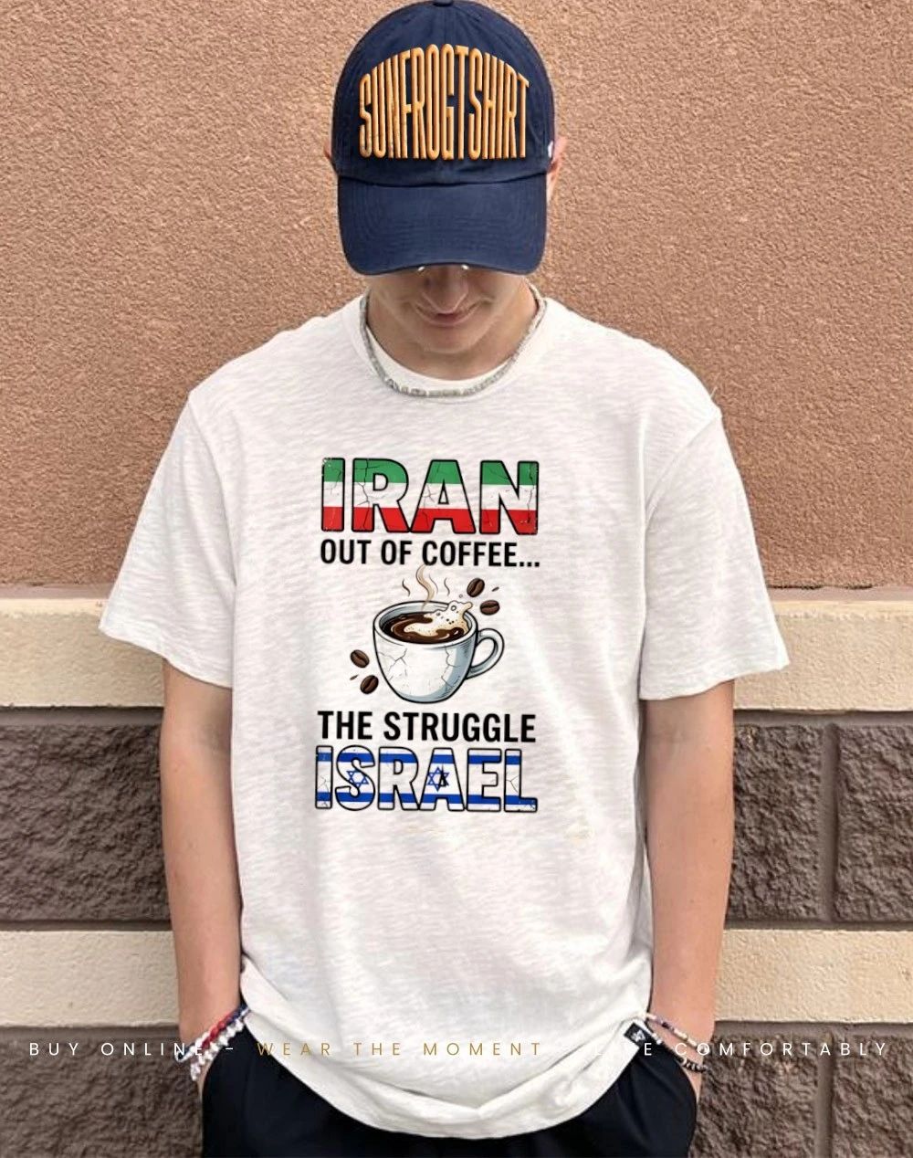 Iran out of coffee the struggle Israel shirt