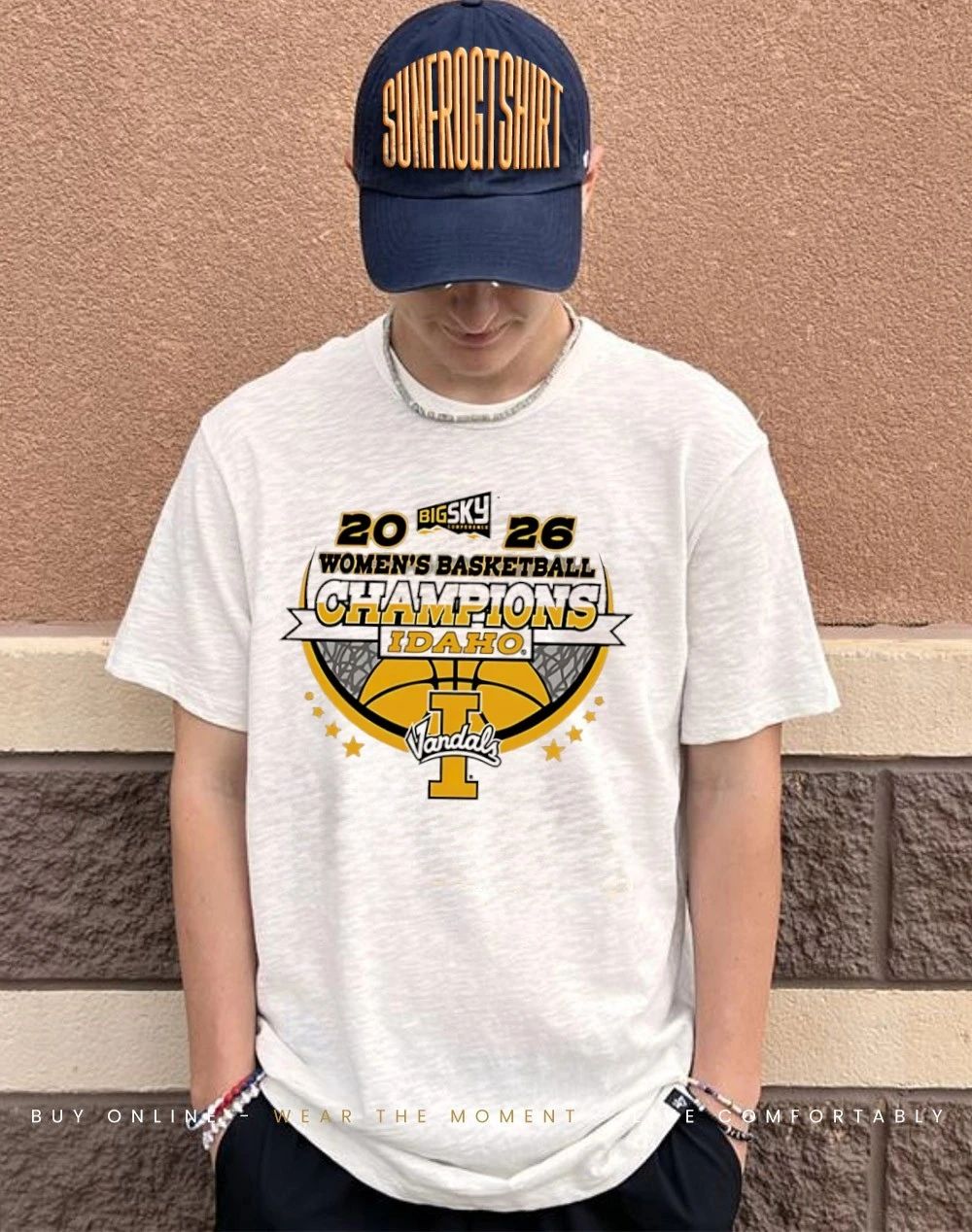 Idaho Vandals Champions 2026 Big Sky Womens Basketball Tournament Conference shirt
