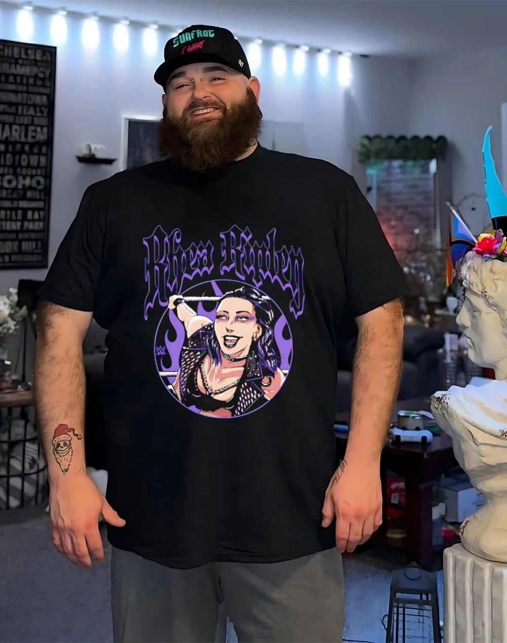 Rhea Ripley Anime graphic shirt