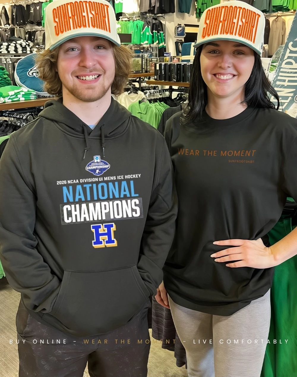 Hamilton College Continentals 2026 Ncaa Division III Men’s Ice Hockey National Champions Logo Trending shirt