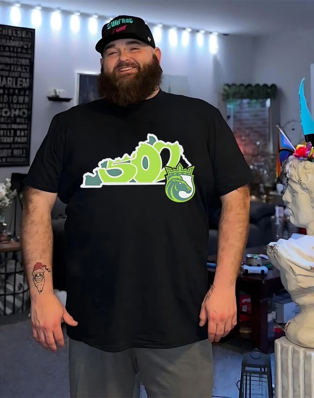 2026 UFL Louisville Kings 502 Area Code map shirt