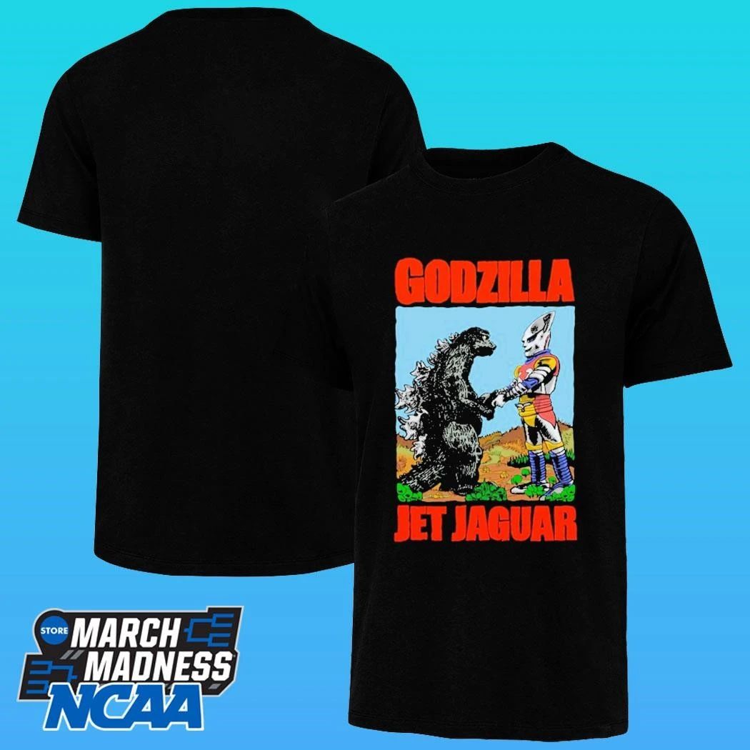 Godzilla & Jet Jaguar Victory Handshake Shirt