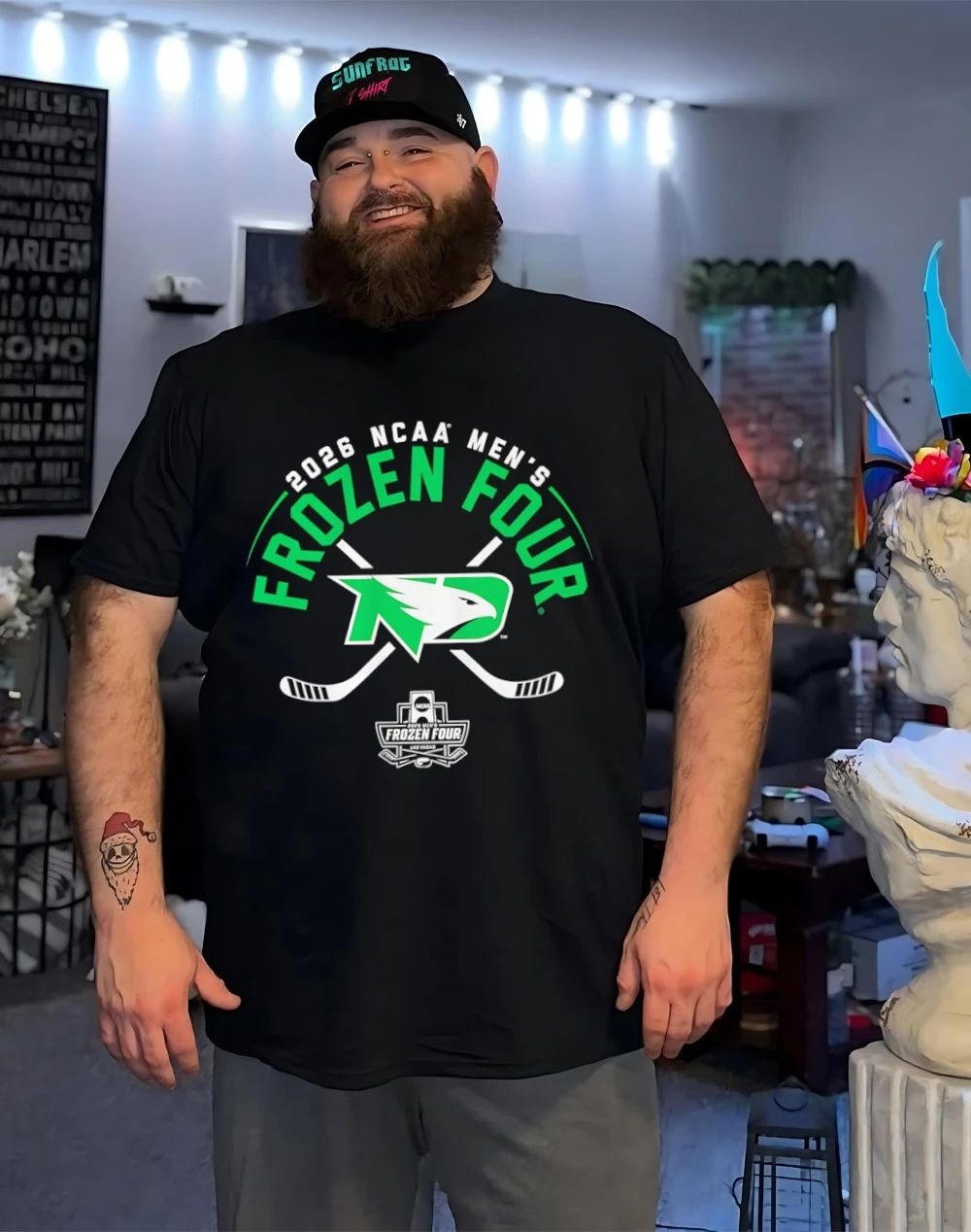 North Dakota Men’s Hockey 2026 Frozen Four shirt