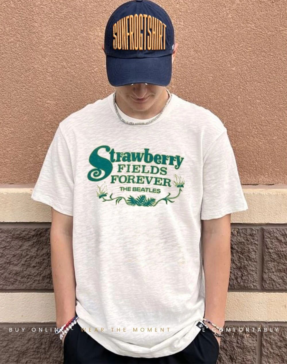 Jennifer Lawrence Strawberry Fields Forever shirt