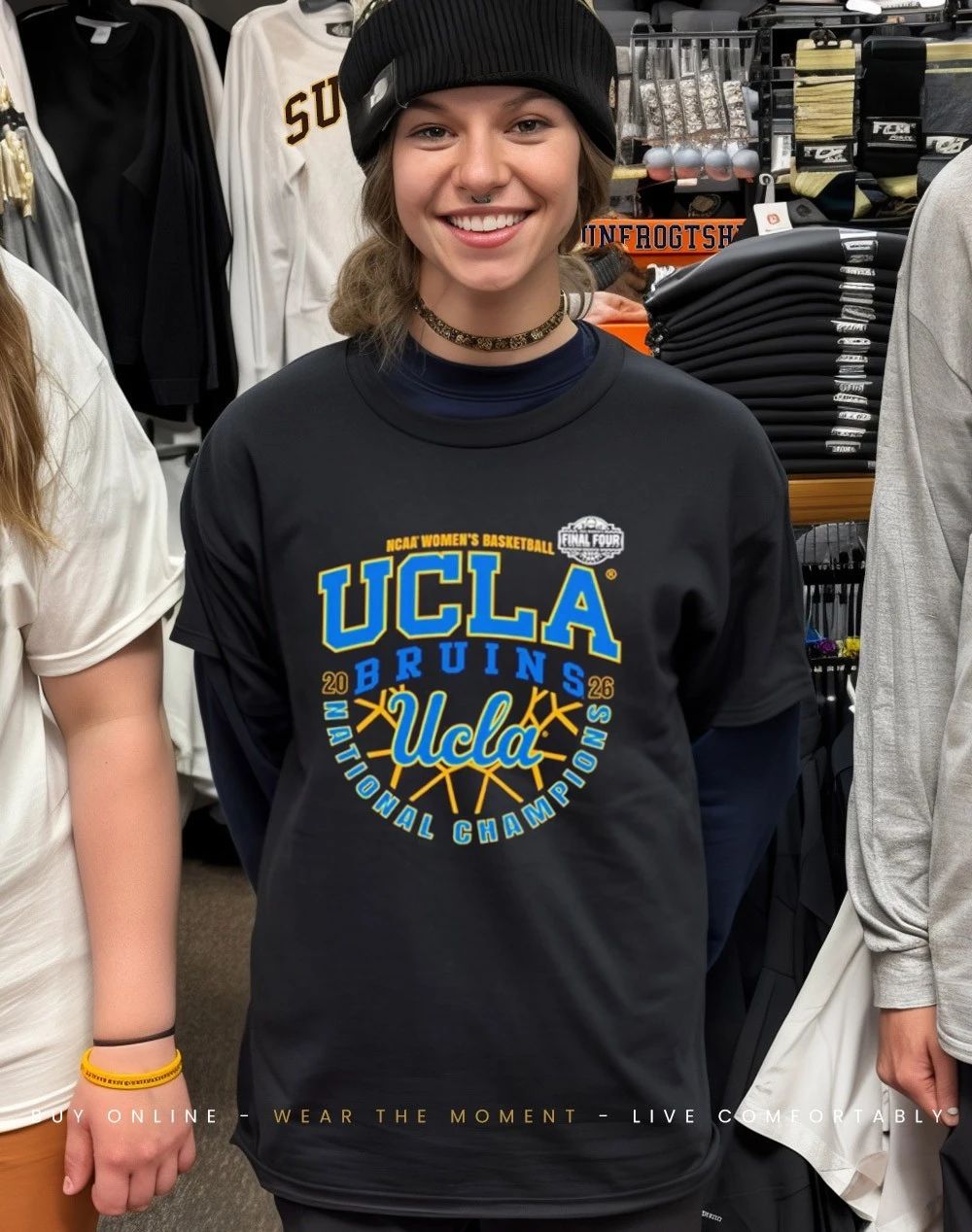 UCLA Bruins 2026 Women’s Basketball National Champions classic shirt