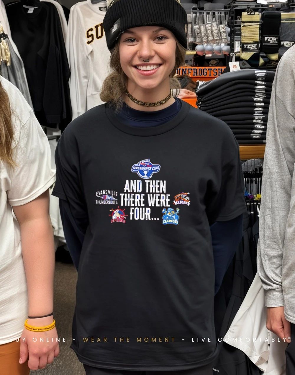 Evansville Thunderbolts Final Four Presidents Cup 2026 and then there were four shirt