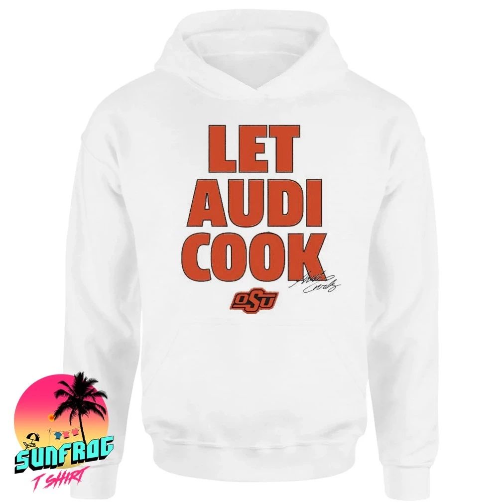 OSU Cowgirls Audi Crooks let Audi cook front and back shirt