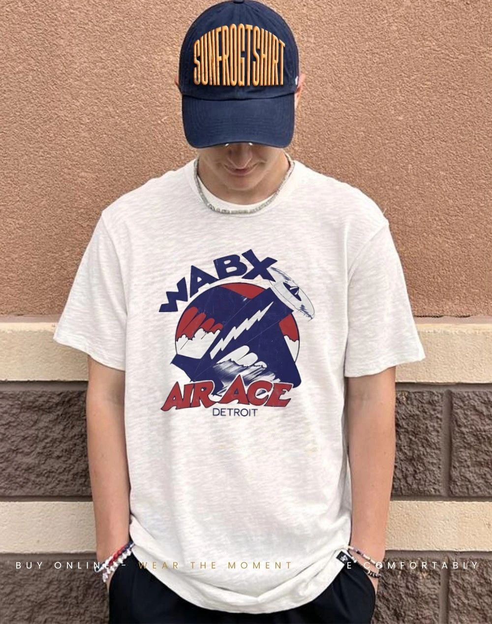 WABX Air Ace Detroit graphic shirt