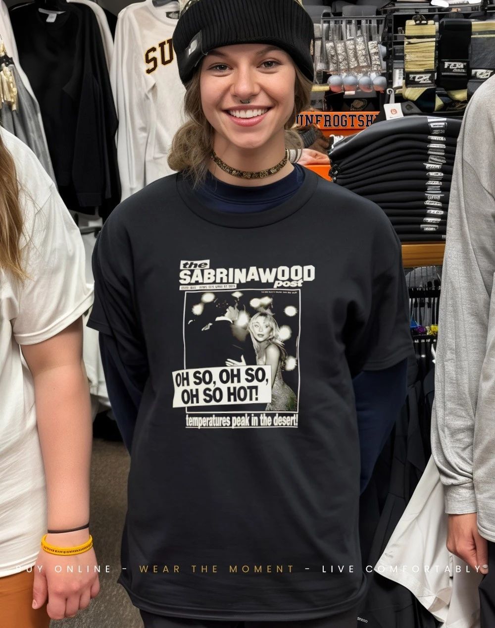 The Sabrina Wood Post Shirt