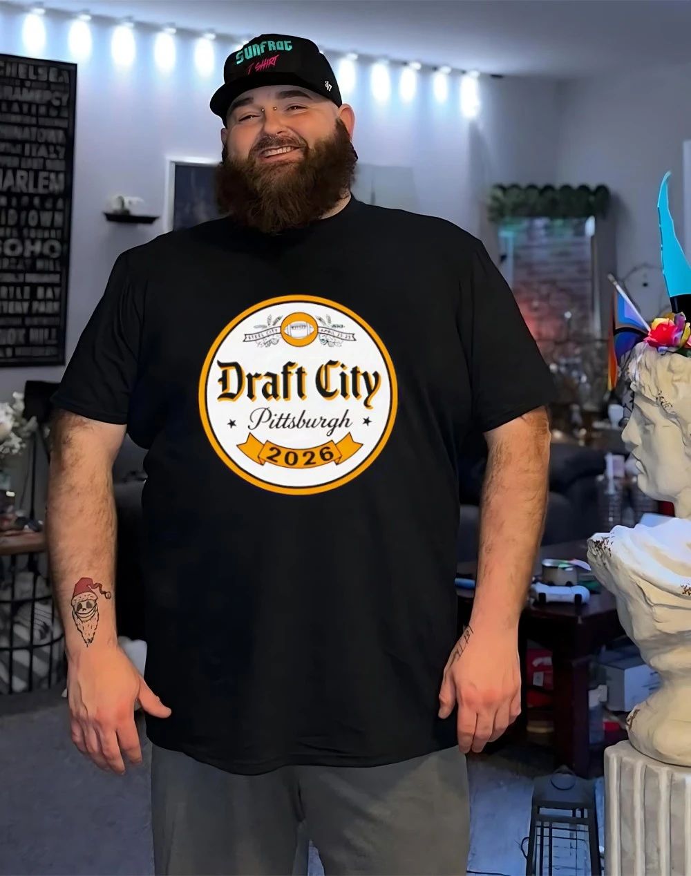 Draft City Pittsburgh 2026 football shirt