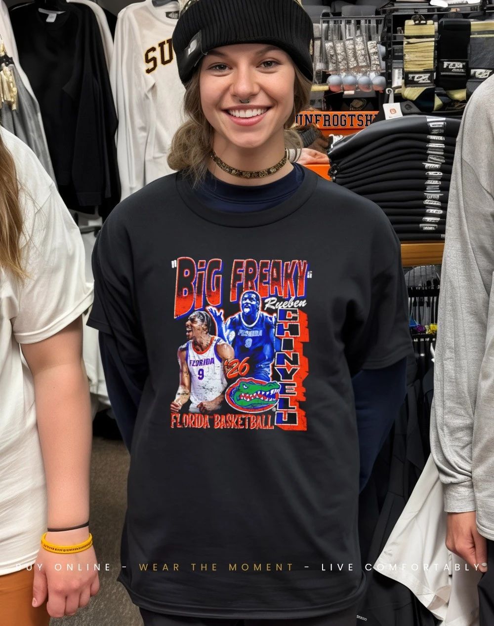 Rueben Chinyelu Florida Gators Big Freaky 90s vintage shirt
