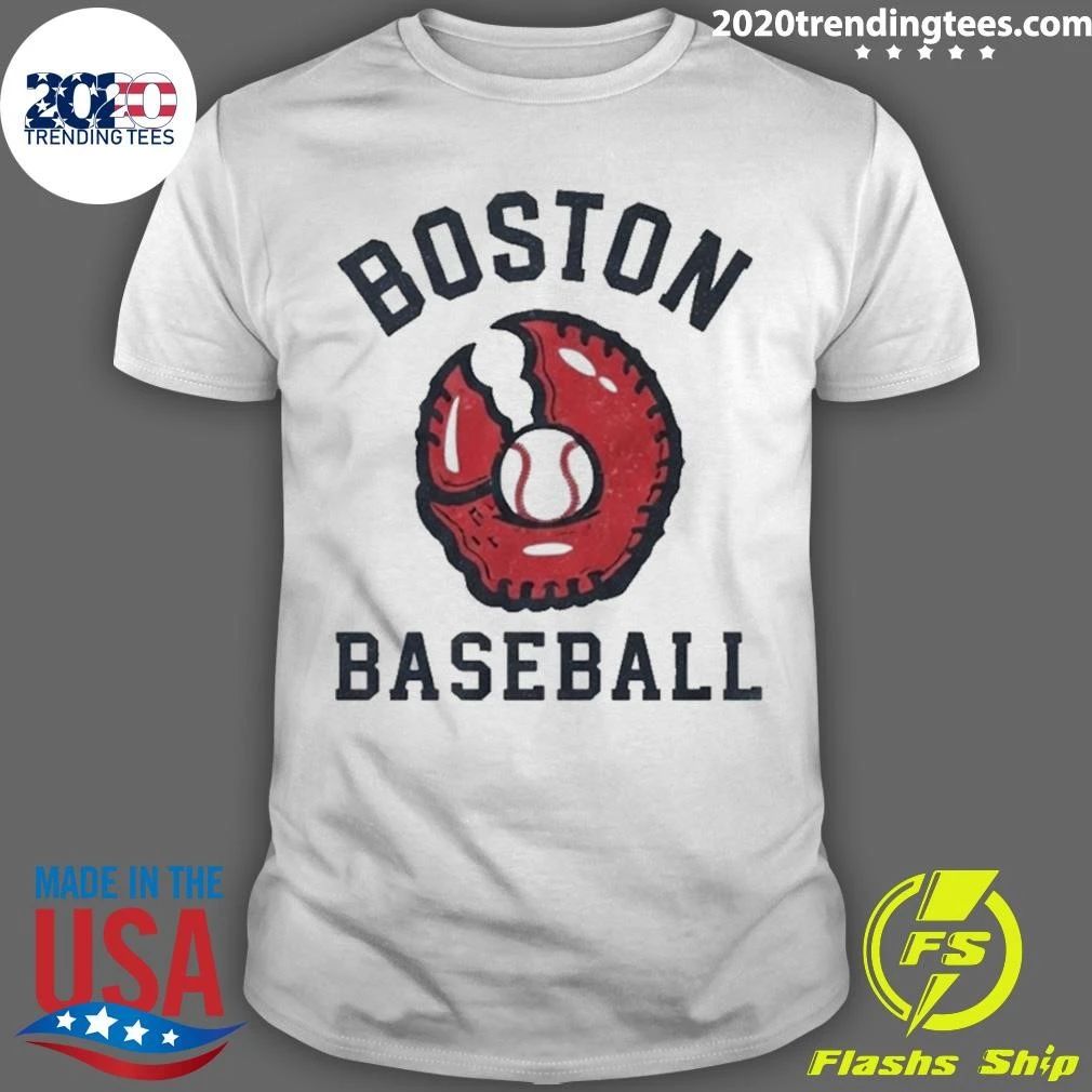Lobster Mitt Boston Baseball Shirt