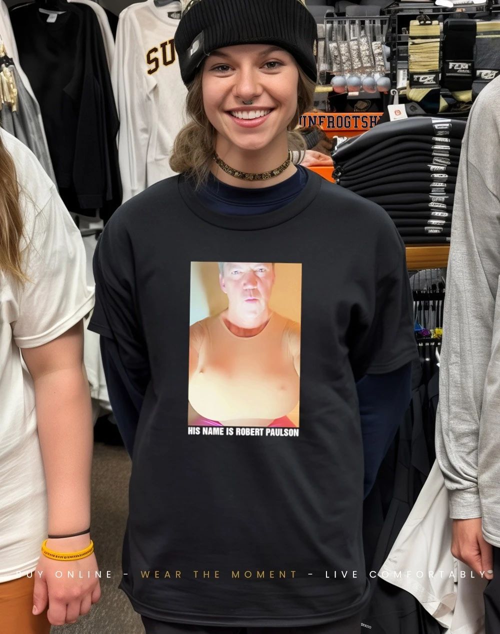 His Name Is Robert Paulson funny shirt