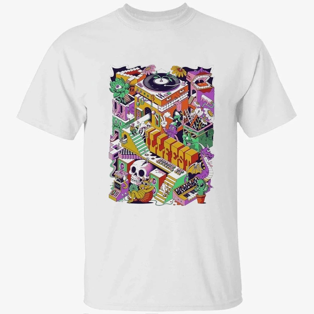 ILLfest 2026 Commemorative Poster In Austin Texas At Travis County Exposition Center From May 29 To 31 2026 T-Shirt