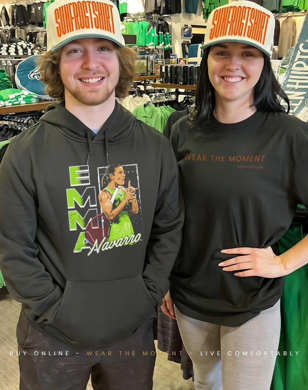 Emma Navarro Tennis player Vertical graphic shirt