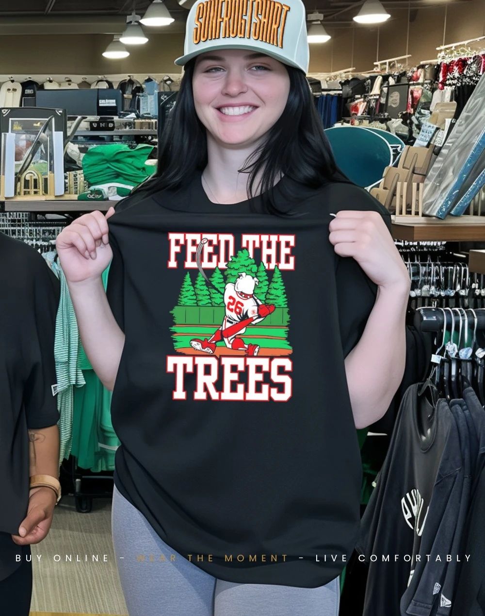 Tallahassee Baseball Feed the Trees graphic shirt