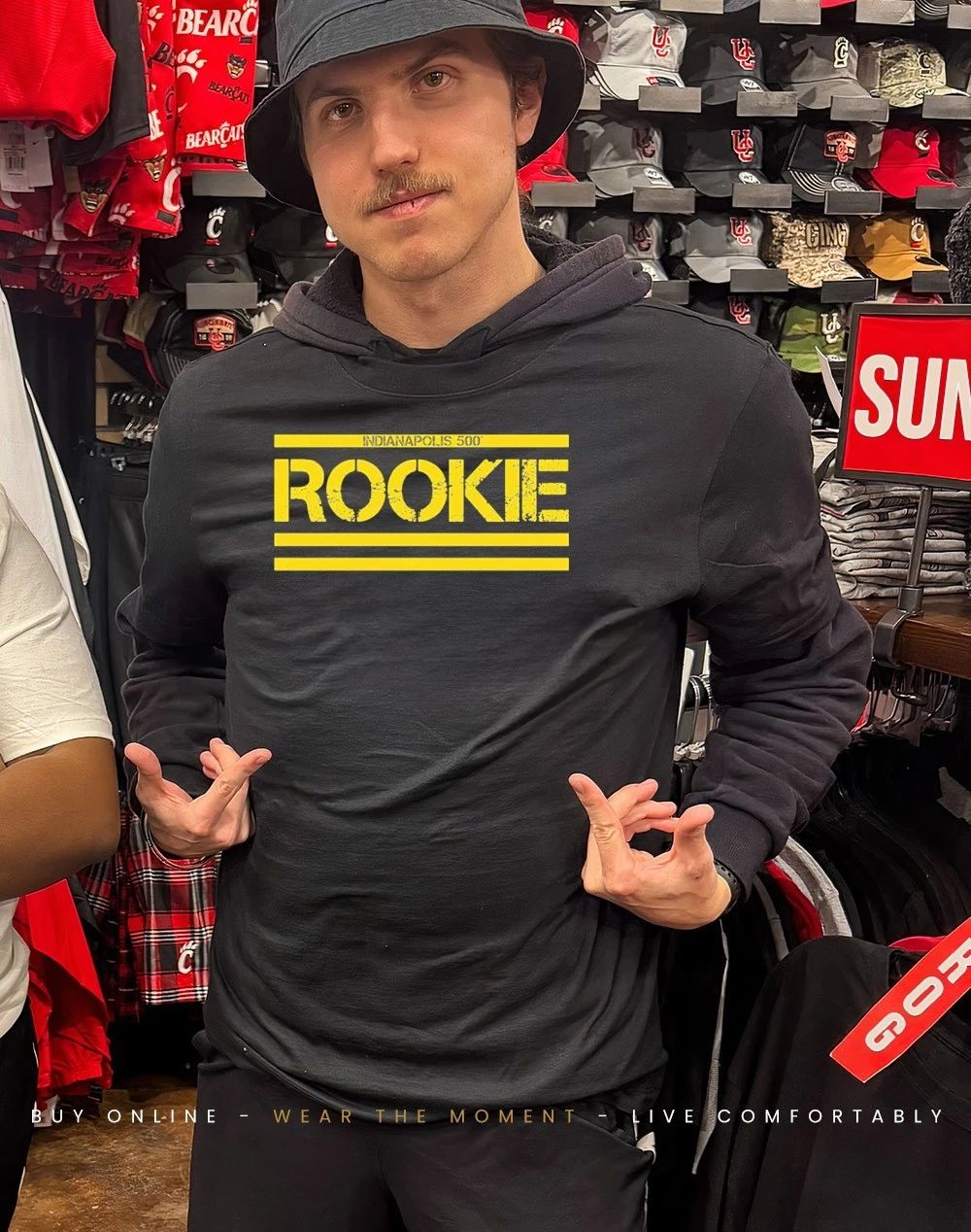 Indianapolis 500 Rookie graphic shirt