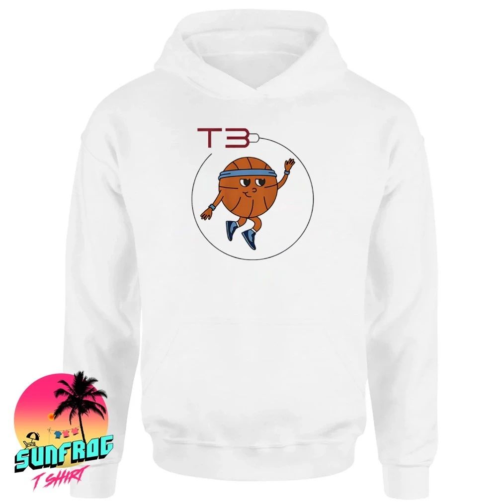 T3 Basketball Logo icon shirt