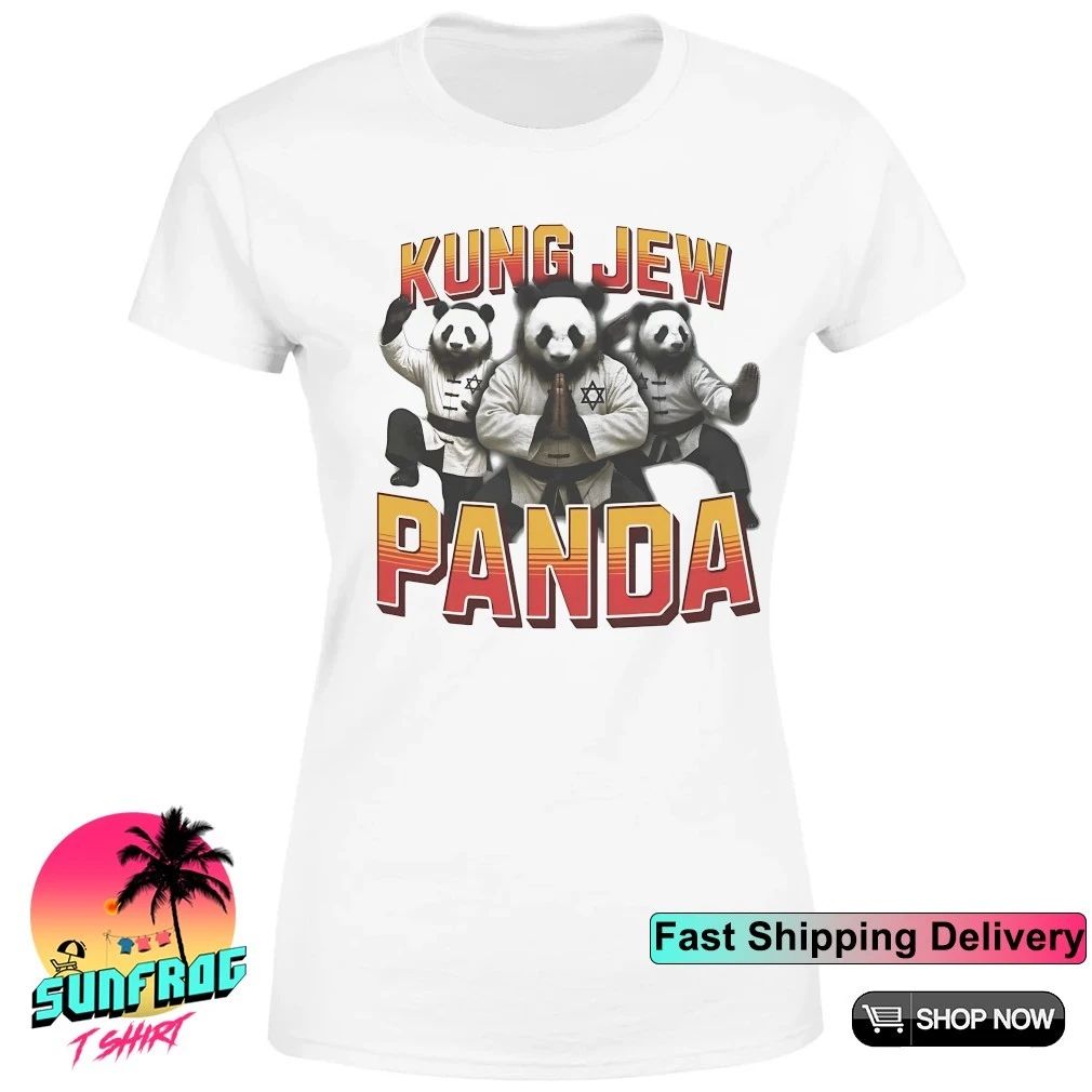 Kung jew panda Jewish Kungfu Panda parody shirt