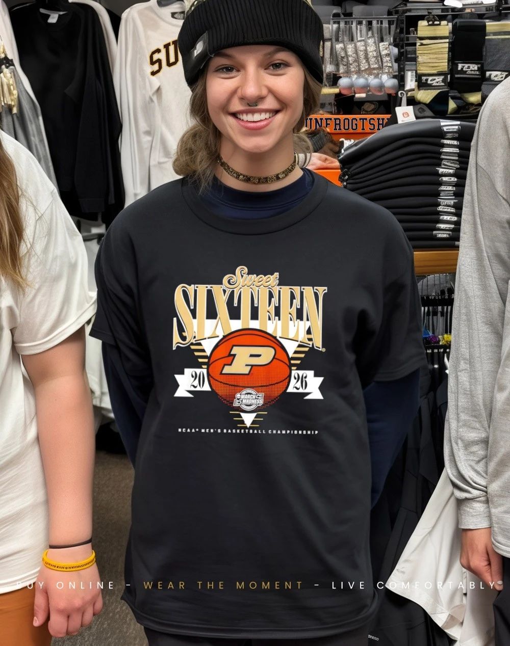 Purdue Boilermakers MBB 2026 Sweet Sixteen shirt
