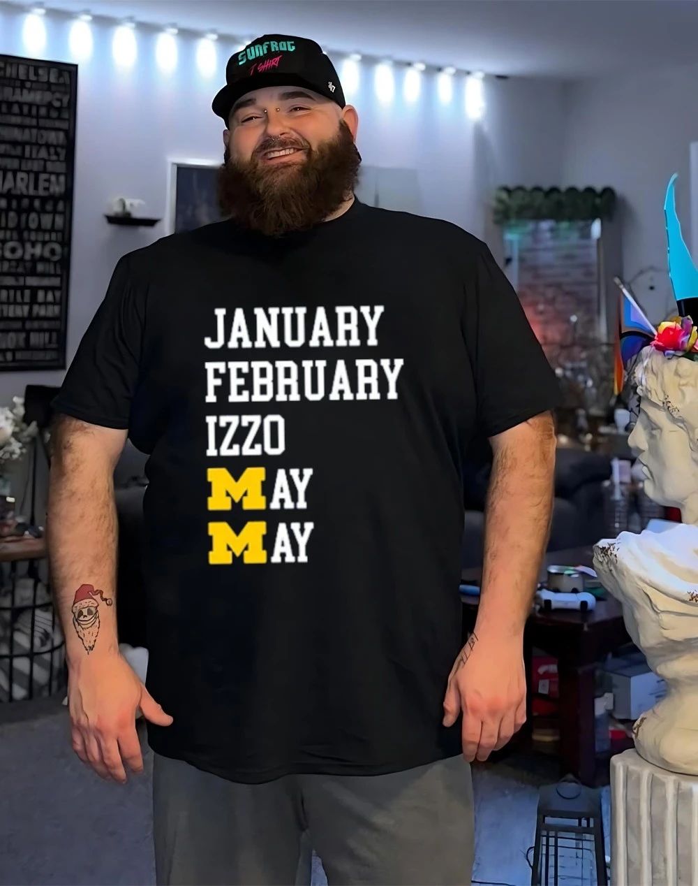 Michigan Wolverines January February Izzo May May Months shirt