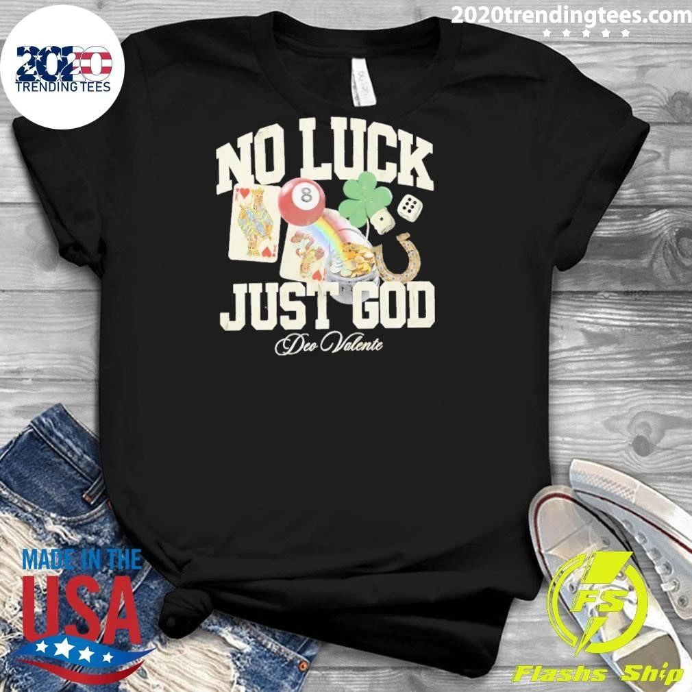 Shemar James No Luck Just God Shirt