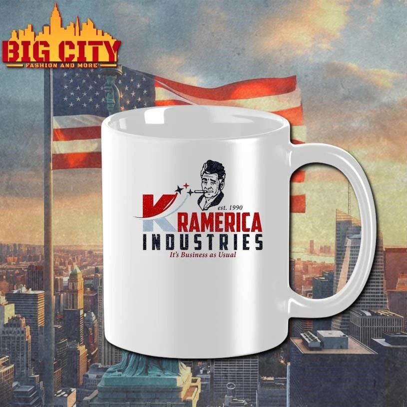 Awesome Kramerica Industries it’s Business as Usual est 1990 vintage shirt