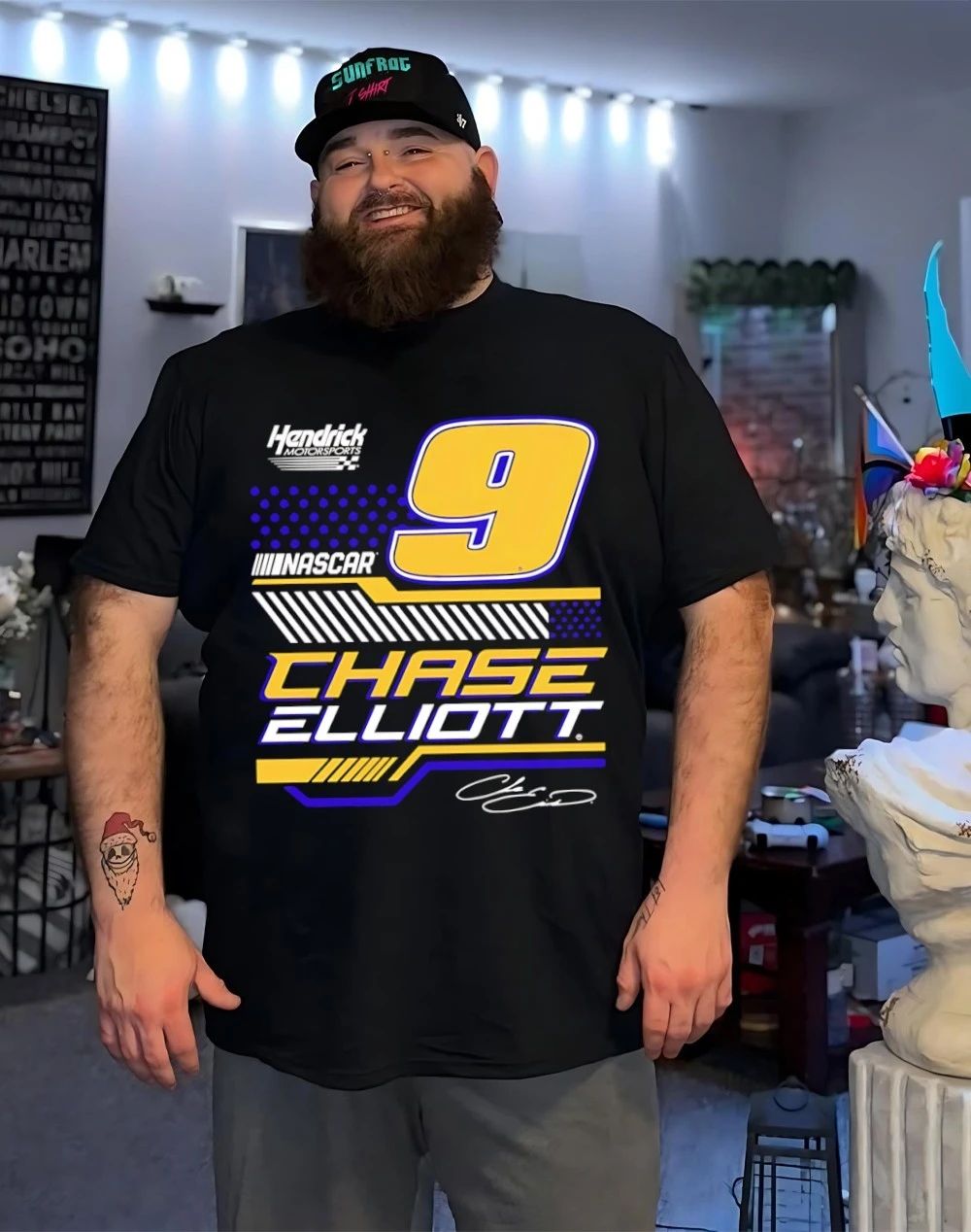 Chase Elliott 9 Nascar Vive La Fete signature shirt