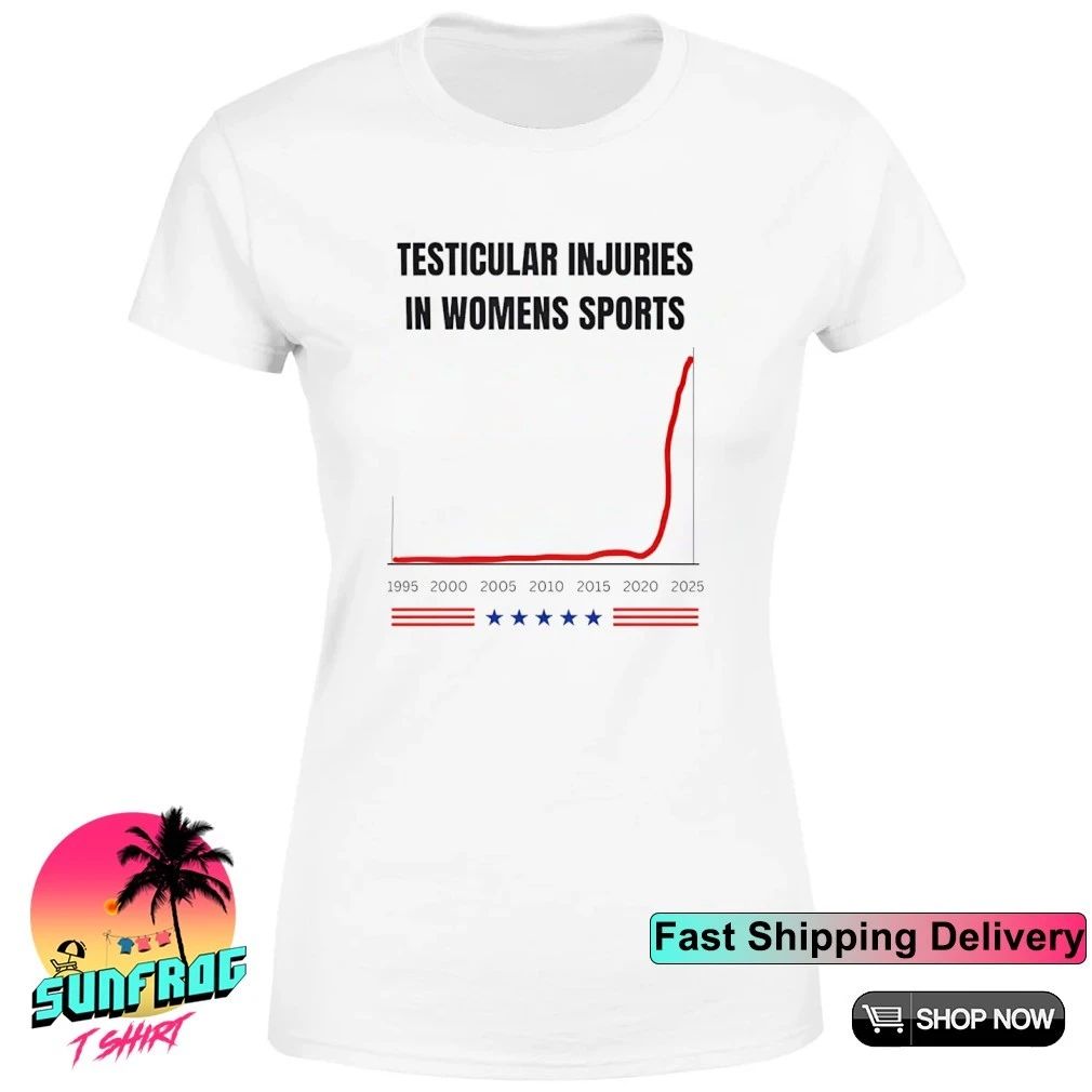 Testicular Injuries in womens sports shirt