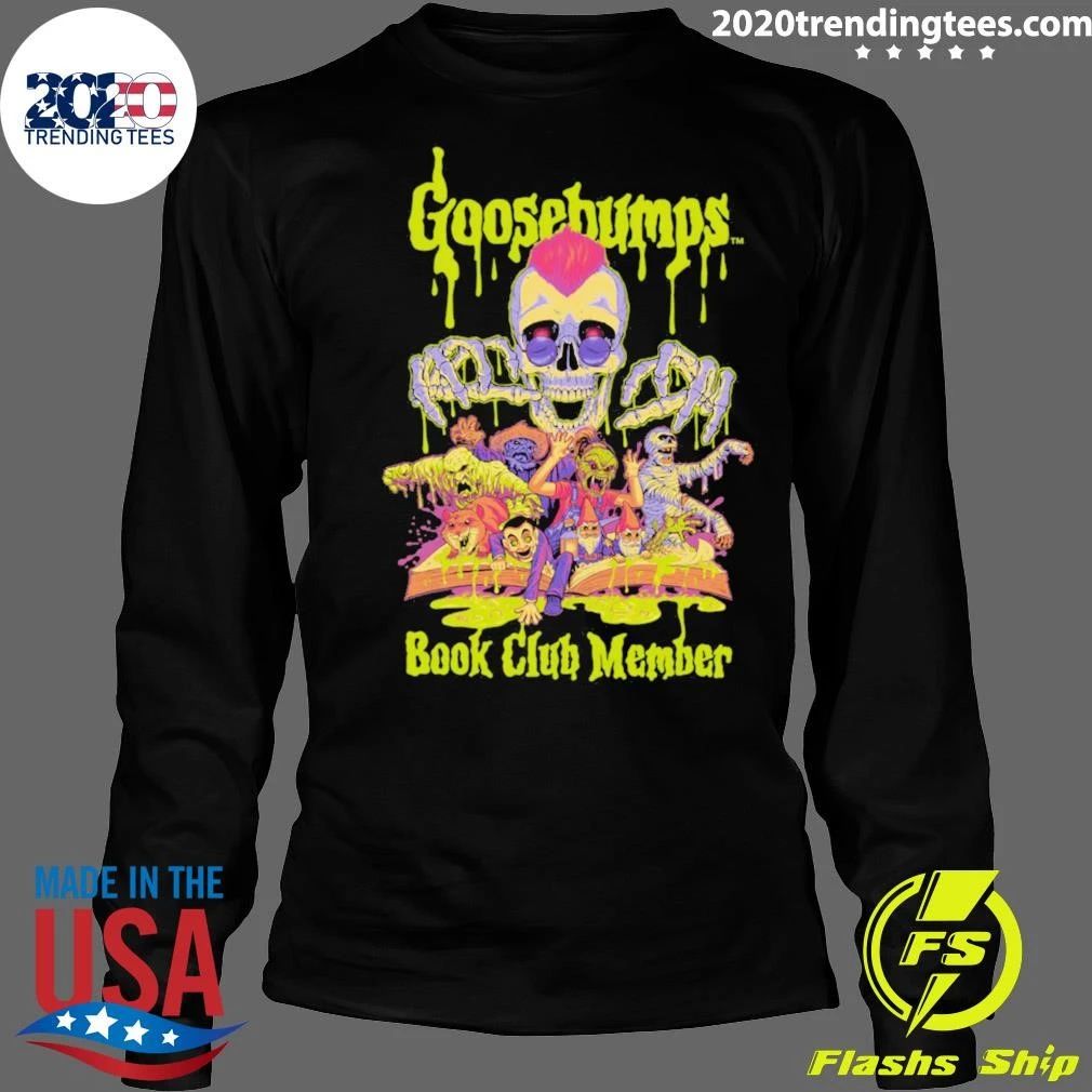 Goosebumps Book Club Member Reader Beware Vintage Shirt