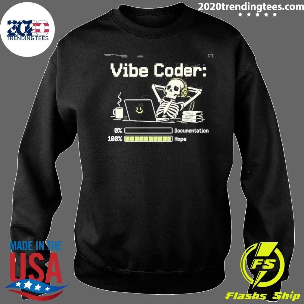 Vibe Coder Documentation Hope Programmer Shirt