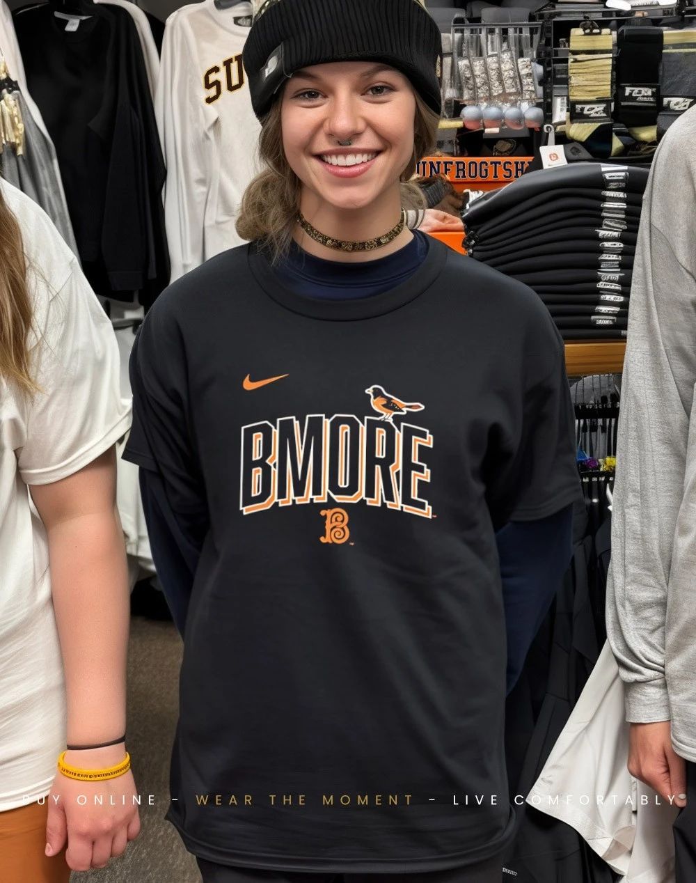 Baltimore Orioles Bmore 2026 City Connect Wordmark shirt
