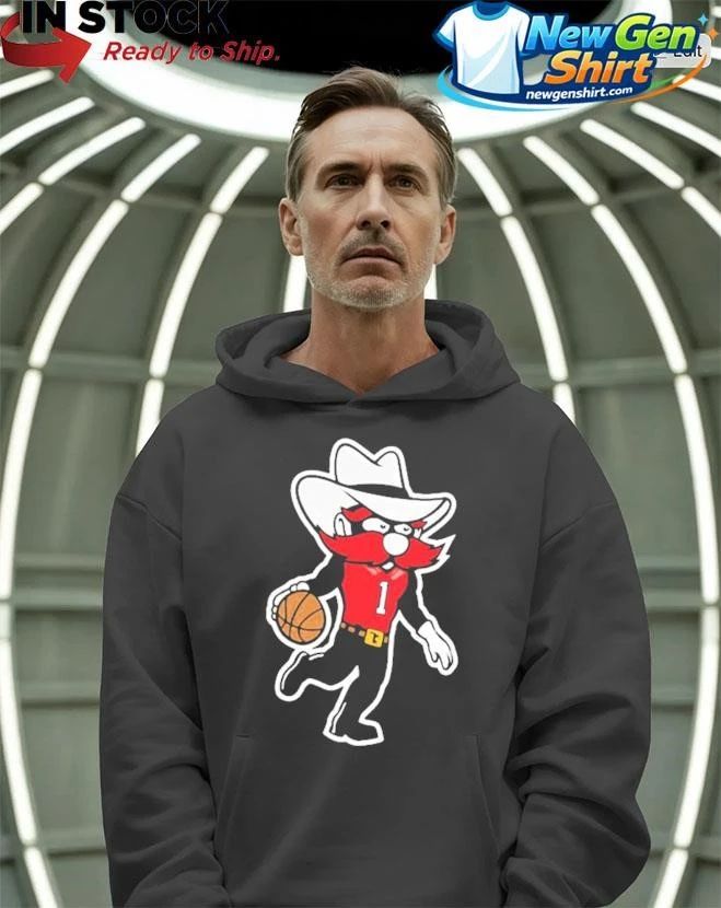 Coach Grant McCasland Raider Red Basketball Shirt