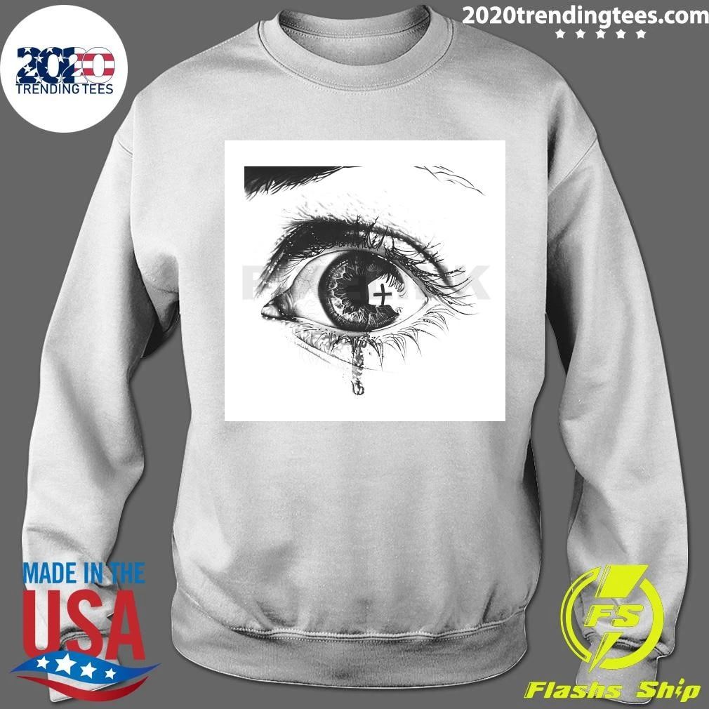 Crying Eye Biblical Cross Shirt
