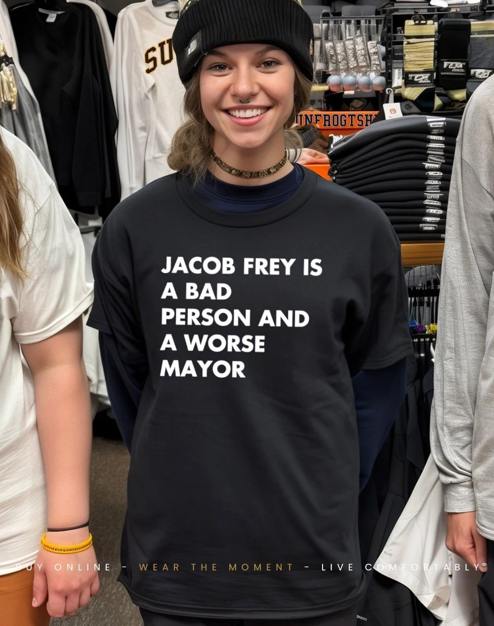 Jacob frey is a bad person and a worse mayor shirt